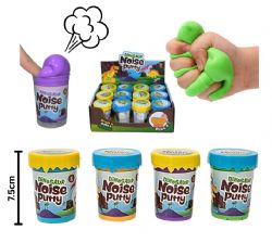 NOISE PUTTY - GLUE (SLIME) DINO QUI PÈTE 95G ASST